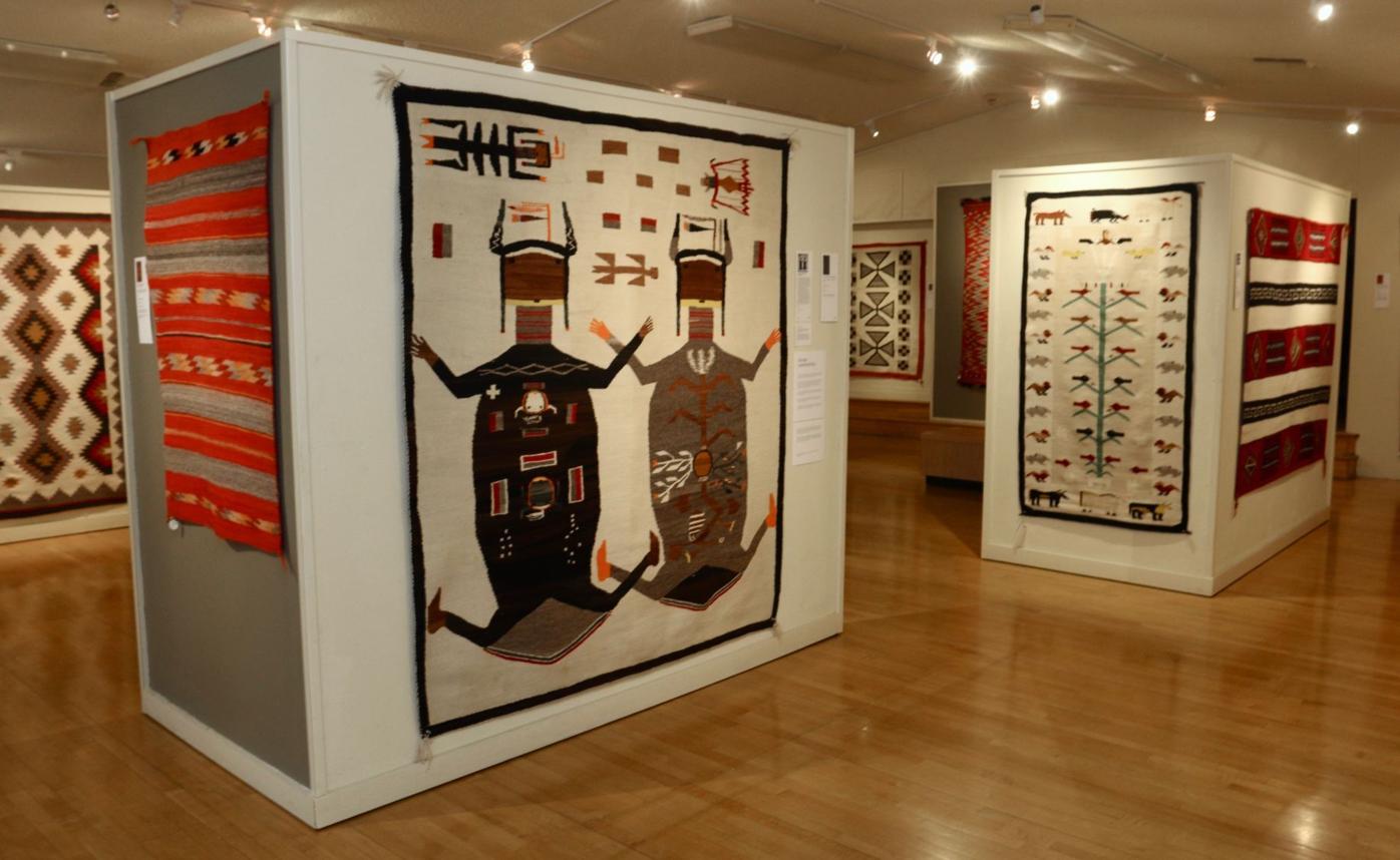 Charleys Navajo Rugs Exhibit Kings Art Center Hanford CA * Charley's Navajo Rugs for Sale